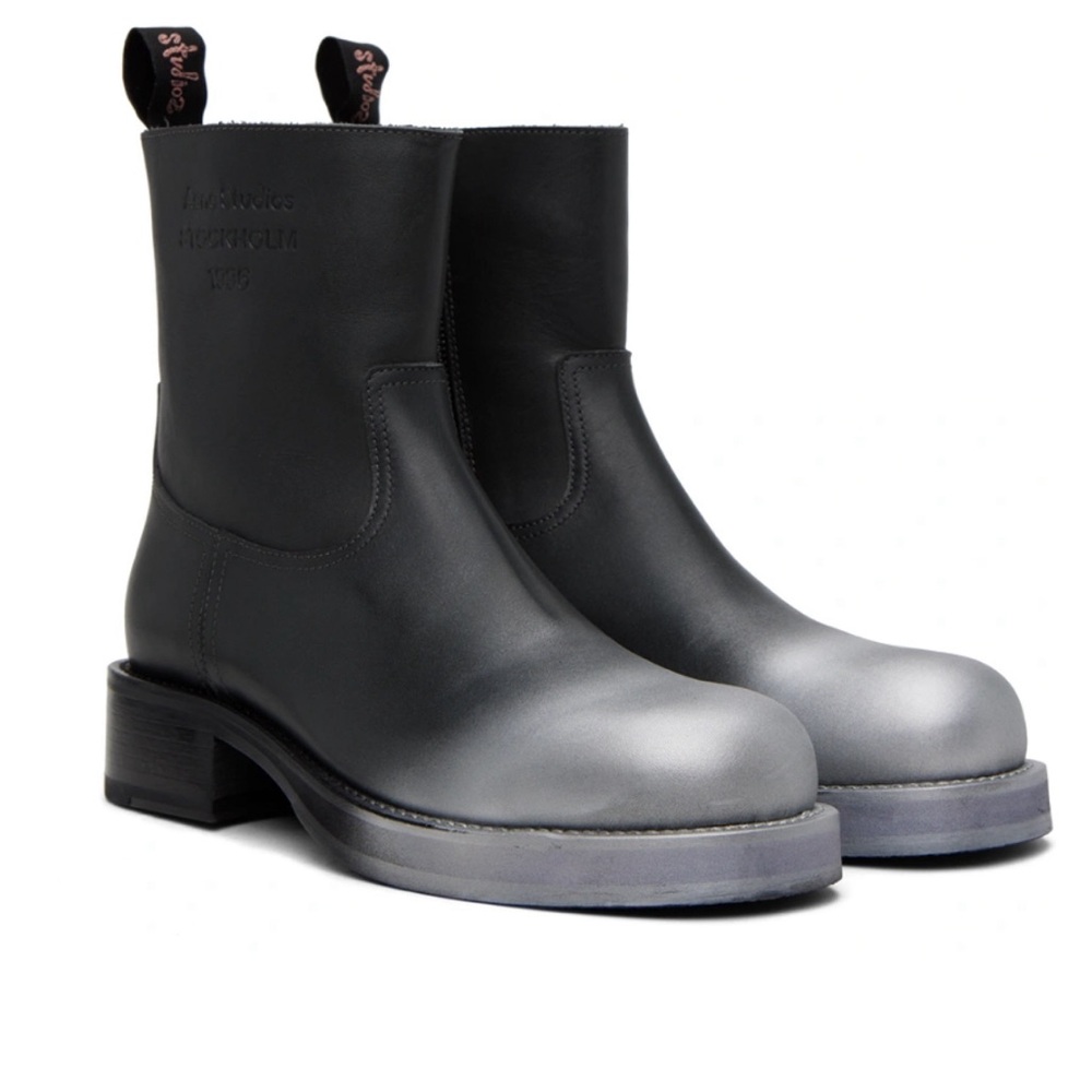 Acne Studios Sprayed Leather Boots